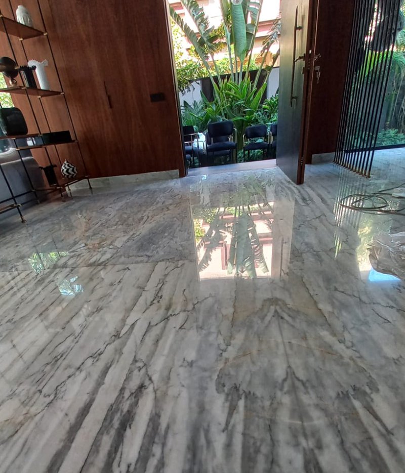 Cristallisation marbre Casablanca – Société spécialisée en rénovation du marbre